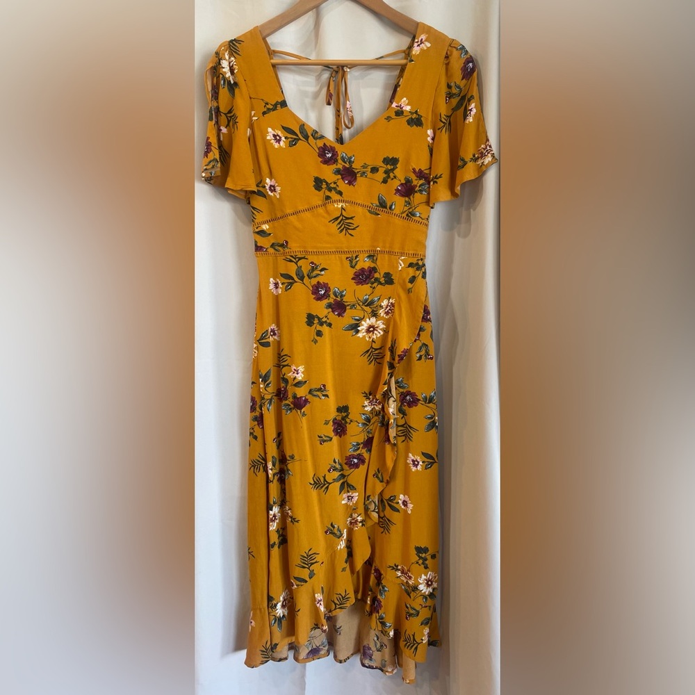 Band of Gypsies Faux Wrap Dress, Size Small